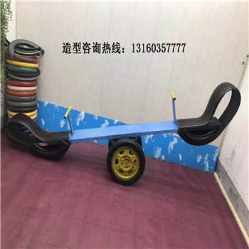 轮胎工艺品定制景观公园摆件雕塑轮胎工艺品定制幼儿园摆件造型
