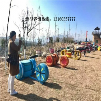幼儿园轮胎卡通摆件造型定制桌椅改造幼儿园轮胎彩绘景观艺术雕塑轮胎工艺品厂家制作