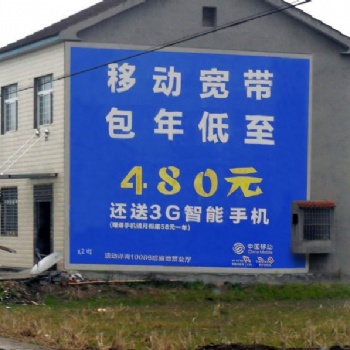 邵阳市新宁县城步县武冈市墙体广告、彩绘喷绘制作