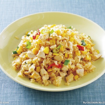 煎米厨房藤椒海鲜炒饭——外卖精品