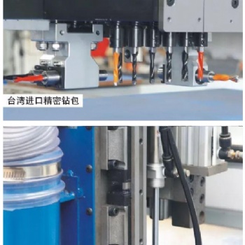 订购济南直供辽宁锦州自动化木工加工侧孔机六面钻德沃德设备