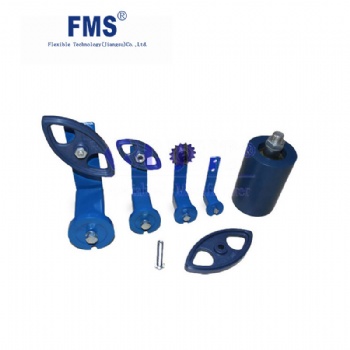 江苏FMS CUBIC机器人公司 环形导轨 上下料 张紧器 弹簧 减速机 支撑座