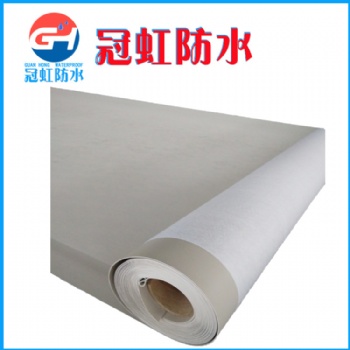 厂家加筋国标聚氯乙烯1.2mmPVC耐根穿刺抗压强度高GL类防水卷材公路铁路