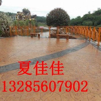 漯河压花地坪，临颍压模地坪