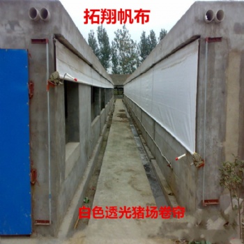 保暖防水猪场窗帘布 批发零售养殖场卷帘 美观实用鸡舍牛棚圈帘
