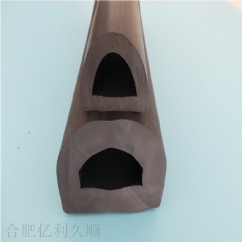 电缆设备黑色D型防撞条
