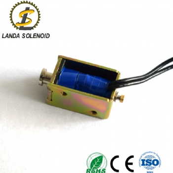 框架式推拉电磁铁行程4MM小行程电磁铁中山兰达SQ0620