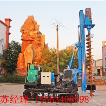 恒旺牌地基桥梁打桩机HZD-300L地基桥梁打桩机厂家