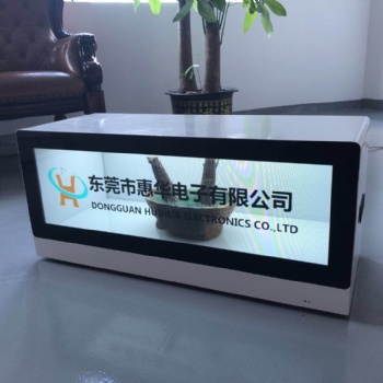 28.8寸透明液晶展示柜 ，透明液晶箱体，LCD透明液晶屏，东莞惠华电子透明液晶屏生产厂家