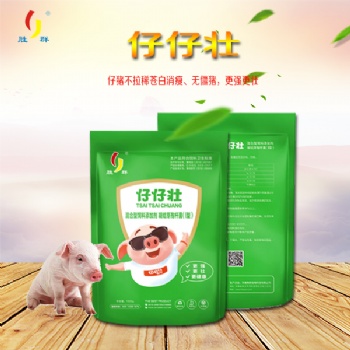 （断奶保健仔仔壮）：提高断奶猪机体的免疫力，激活仔猪免疫系统，减少肠道疾病的发生