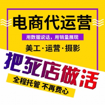 代运营公司_实力认证_合作当选_专业托管运营