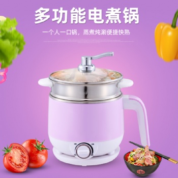 韩式多功能电热锅 分体式家用电煮锅 304不锈钢电火锅厂家