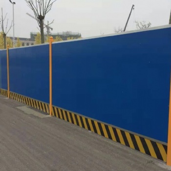 工地建筑防护挡板抗风市政围挡铁皮围挡厂家