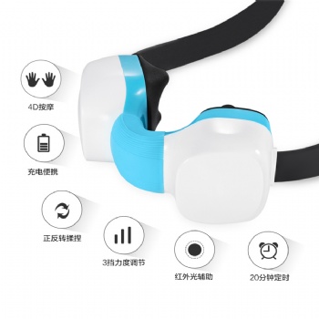 厂家颈椎按摩器电动加热颈部按摩器充电脖子按摩器颈椎按摩仪