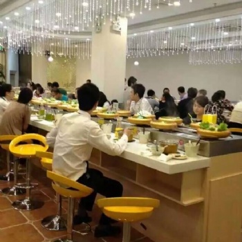 常州回转小火锅生产厂家 常州自助旋转火锅设备