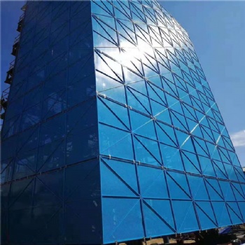 工地盖楼爬架网 建筑爬架网 镀锌爬架网
