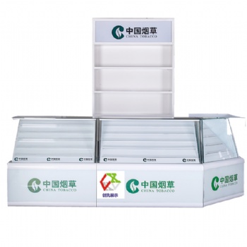 华为p30手机展柜，OPPO新款手机展柜拉布灯箱