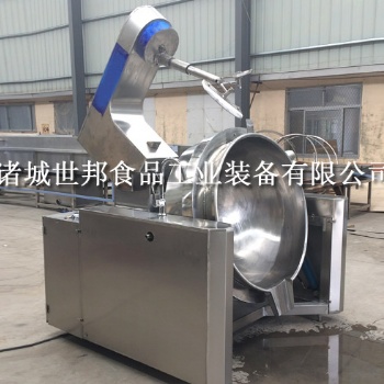 诸城世邦行星搅拌炒锅大型底料炒料机