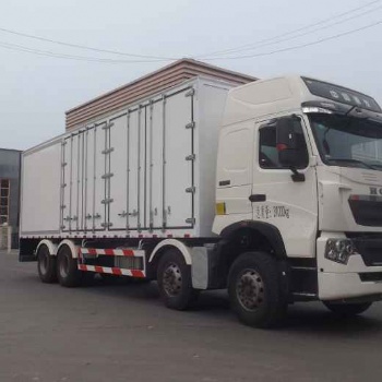 广东|重汽T7H︱四轴厢式计量检衡车