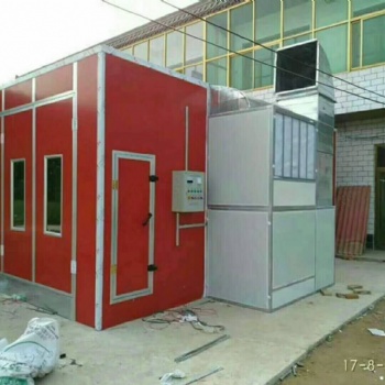 上海伟航环保汽车喷烤漆房，移动伸缩房，干式打磨喷漆房，活性炭吸附箱