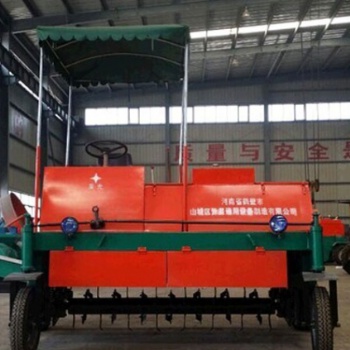 养殖场小型轮胎翻抛机2000型地面翻堆机