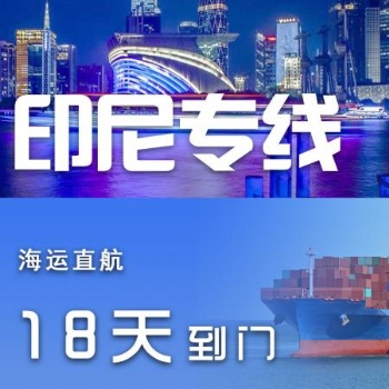 广州深圳义乌运3C产品及配件到印尼海运双清