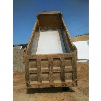翻斗车自卸车渣土车车厢滑泥板泥头车厢滑板自卸车滑板拉土不粘泥