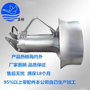 潜水搅拌机潜水搅拌器污水处理设备不锈钢材质厂家保质期18个月