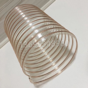 石家庄pu钢丝软管A陶瓷机械落料管A压机吸料管110mm