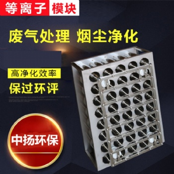 模块烟雾等离子电场废气处理设备烟尘低温工业净化除蜂窝电场器