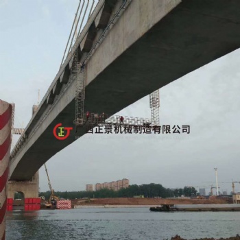 供应轨道式桥梁检测车定制，桥梁施工平台