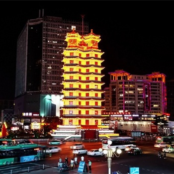 郑州建筑夜景亮化设计要素，河南明亮照明有限公司为您参考