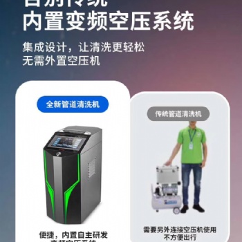 智清杰-Q20管道一体机（内置气泵）高端款