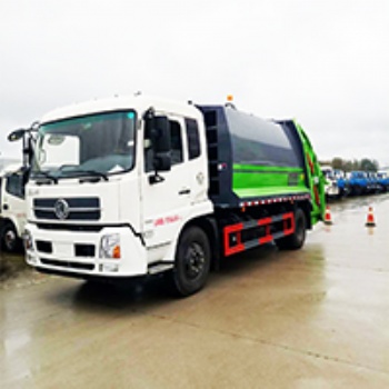 环卫车 侧装式压缩垃圾车