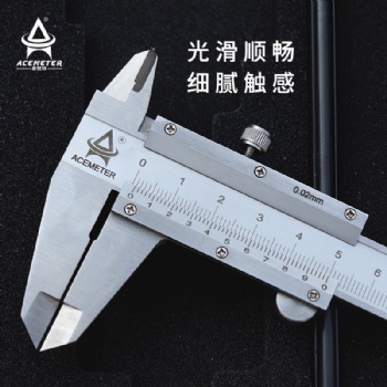 带表游标卡尺金属罩壳不锈钢带表刻度尺双向防震表盘游标卡尺