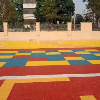 南宁彩色透水地坪材料批发，压模地坪模具