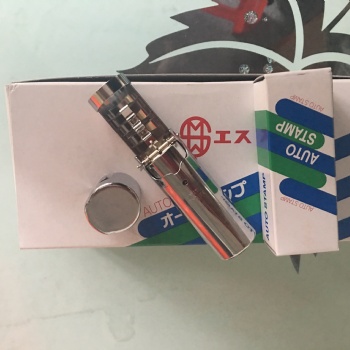 日本印章丸印 5号丸印章万次印原装打点