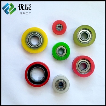 专业生产加工聚氨酯制品，包胶轮，包胶轴承，异形件，非标件可定制