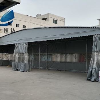 孝感定做货运推拉蓬、移动推拉帐篷、仓储帐篷