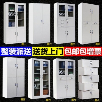 石家庄厂家批发学校钢制书柜档案柜子