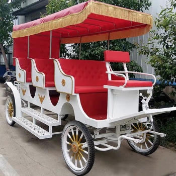 羊拉车**马车厂家景区马车游乐观光马车定制