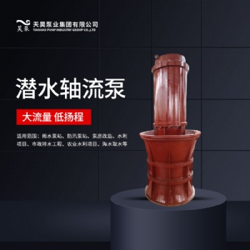 泵房改造1200QZB-160潜水轴流泵