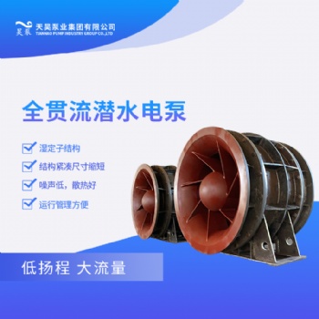 QGL贯流式双向潜水泵现货供应厂家