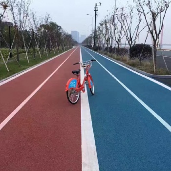 西藏拉萨彩色透水地坪 压花压膜地坪 艺术地坪 地坪材料批发