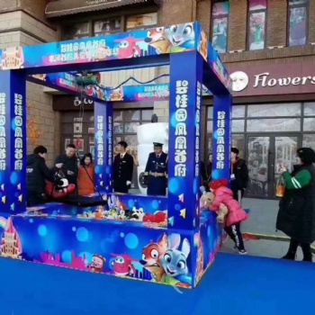大型商场互动游乐设备真人抓娃娃机设备租赁机定制厂家