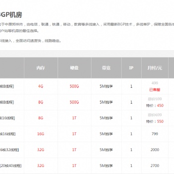 线路稳BGP多线服务器租用，企业转线上岂能少这台主机