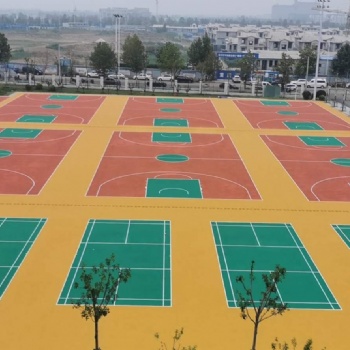 篮球场施工材料 网球场施工材料 篮球场施工厂家 网球场施工厂家