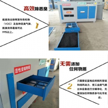 活性炭吸附箱有机废气处理设备高效除臭