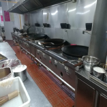 海口市专业酒店中西餐厅饭店商用不锈钢厨房设备安装通风排烟系统工程公司