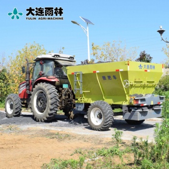 大连雨林供应拖拉机撒肥机 有机肥扬粪车 扬粪机